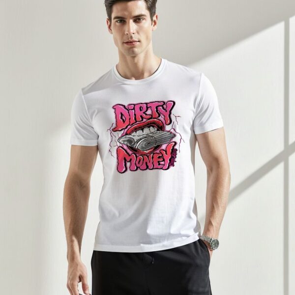 Camiseta dirty money personalizada
