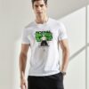 Camiseta blanca urban flow personalizada