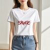 Camiseta savage personalizada