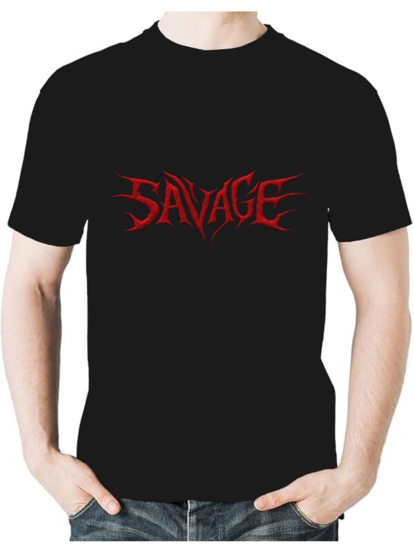 Camiseta savage personalizada