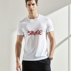 Camiseta savage personalizada