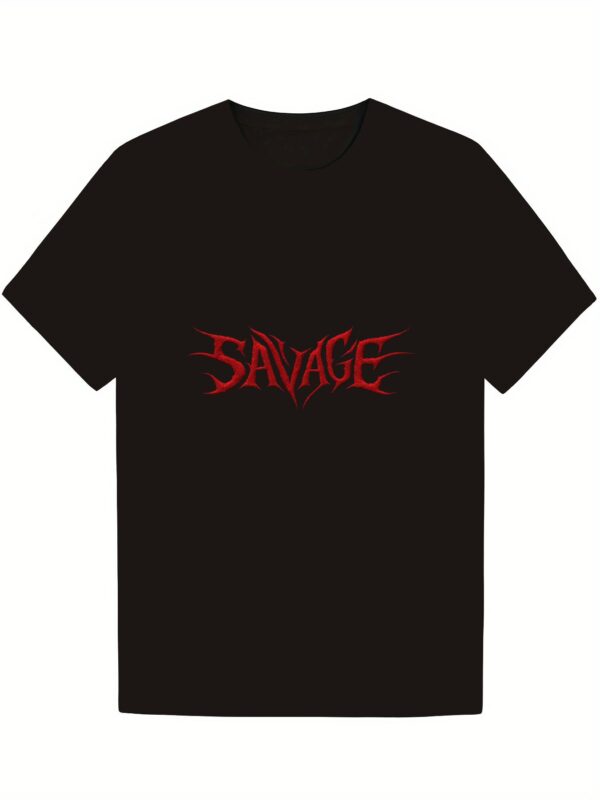 Camiseta savage personalizada
