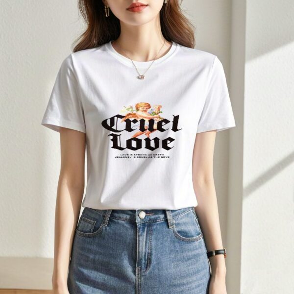 Camiseta cruel love personalizada