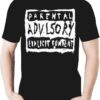Camiseta negra advlsory personalizada