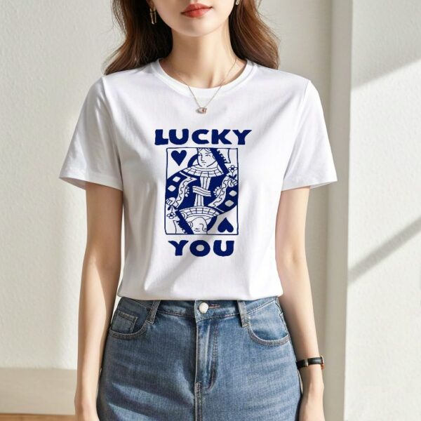 Camiseta lucky you personalizada