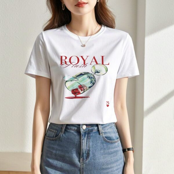 Camiseta royal personalizada