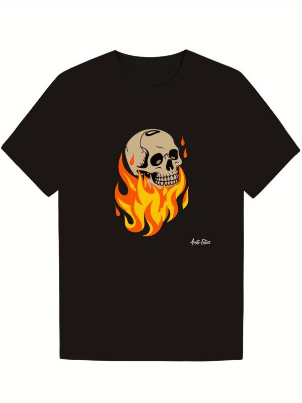 Camiseta skull personalizada