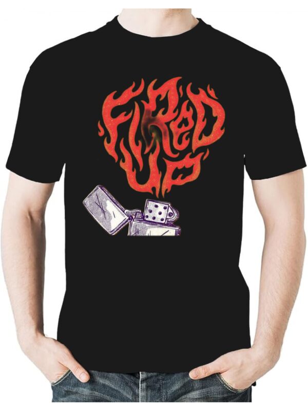 Camiseta fired up personalizada
