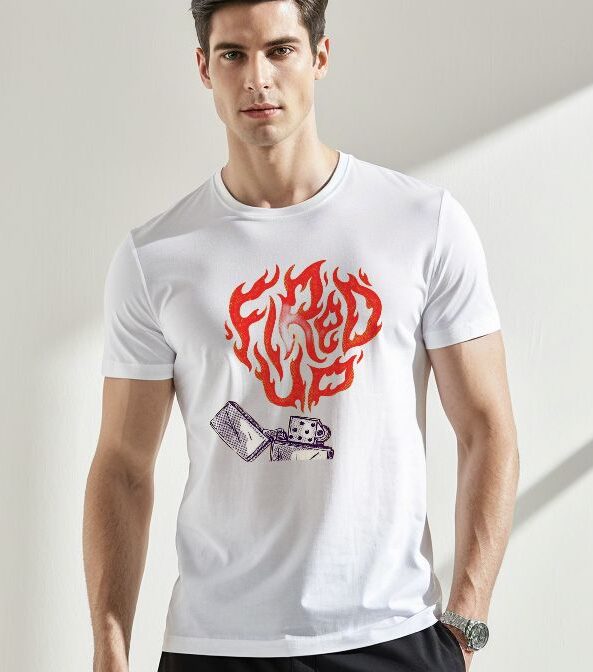 Camiseta fired up personalizada