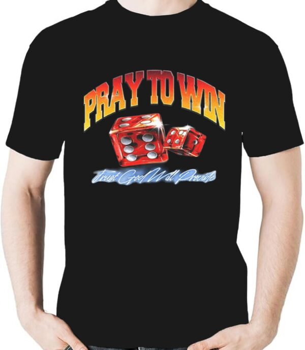camiseta Camiseta pray to win personalizada
