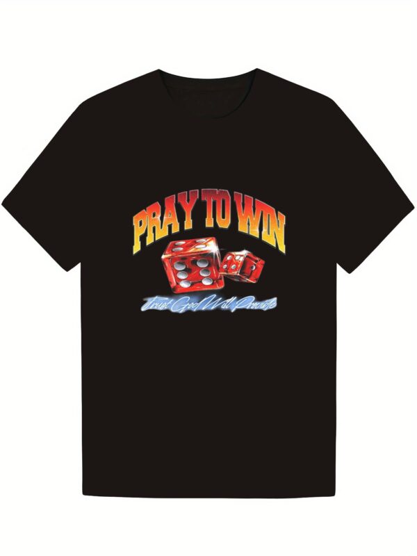 Camiseta pray to win personalizada
