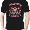 Camiseta negra forma zen