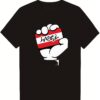 Camiseta negra graffiti personalizada