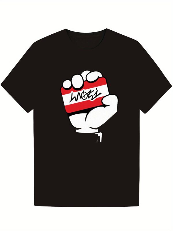 Camiseta negra graffiti personalizada