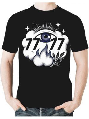 Camiseta 7777 personalizada