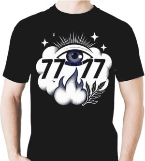 Camiseta 7777 personalizada