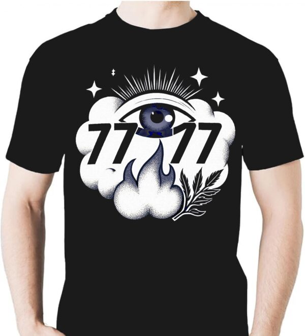 Camiseta 7777 personalizada