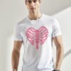 camiseta Camiseta heart pink personalizada