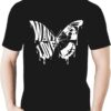 camiseta Camiseta butterfly personalizada