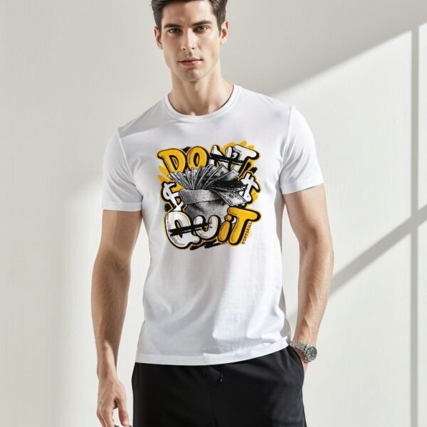 Camiseta dont quit personalizada