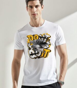 Camiseta dont quit personalizada