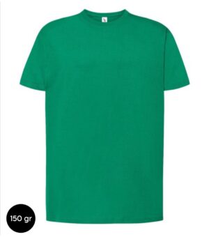 Camiseta verde hombre personalizable 150gr