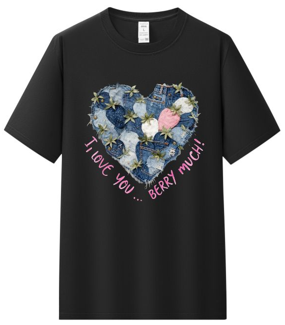 Camiseta heart personalizada