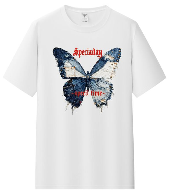 Camiseta butterfly personalizada