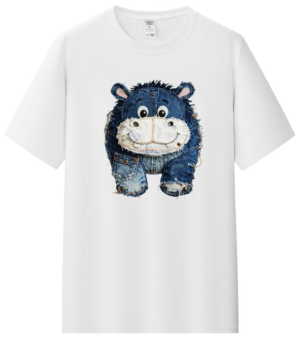 Camiseta hipopotamo personalizada