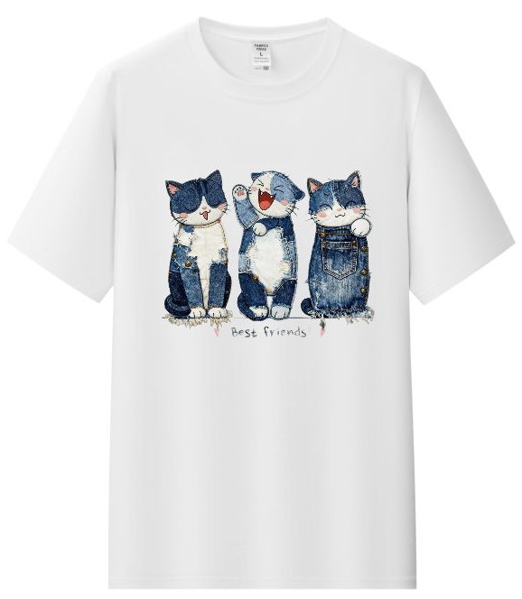 Camiseta cats personalizada