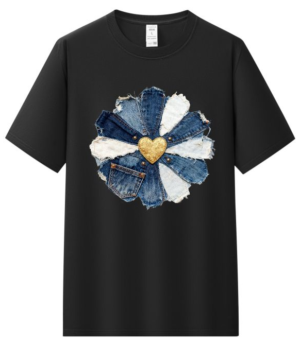 Camiseta flower personalizada