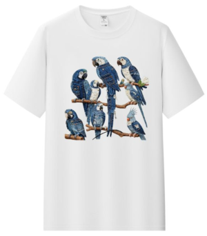 Camiseta parrot personalizada