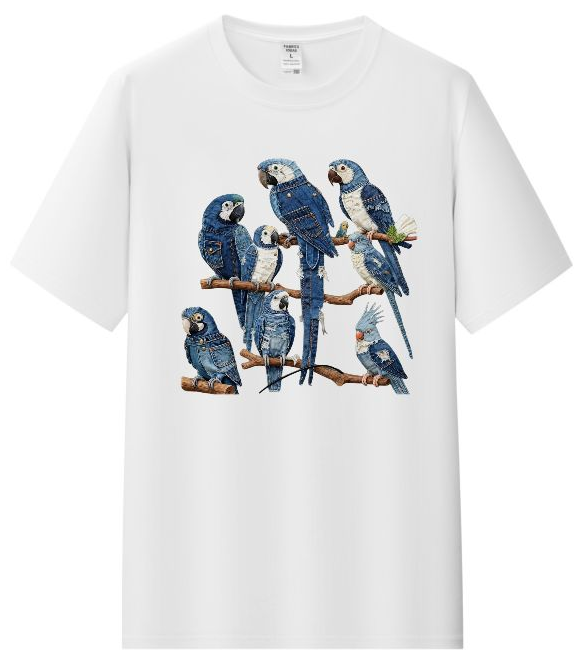 chao5-liu3 Camiseta parrot personalizada