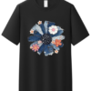 Camiseta  flower personalizada