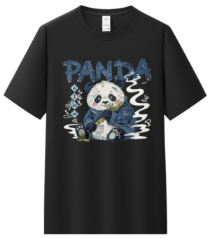 Camiseta panda personalizada
