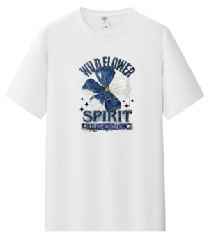 Camiseta flower personalizada