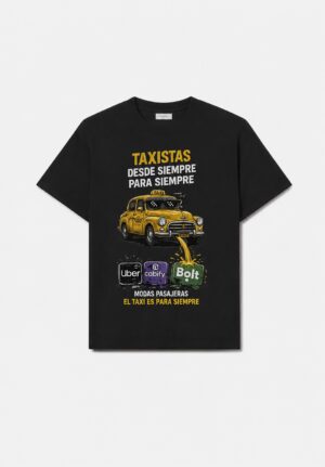 Camiseta Corazón de taxista personalizada