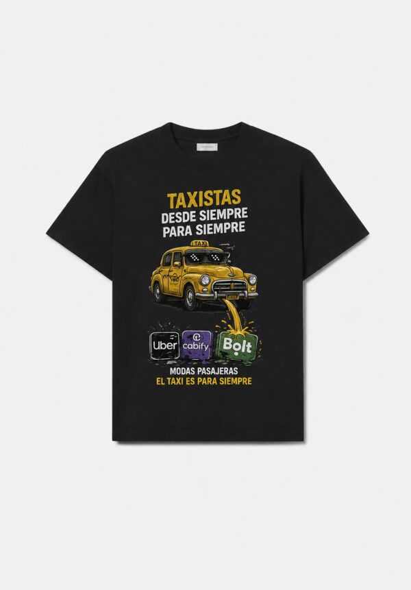 Camiseta Corazón de taxista personalizada