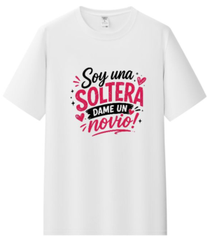 Camiseta Dame un Novio personalizada