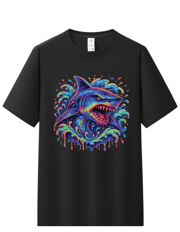 Camisetas - 1 (47) Camiseta shark personalizada