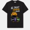 Camisetas - 1 (7) Camiseta el taxi siempre gana personalizada