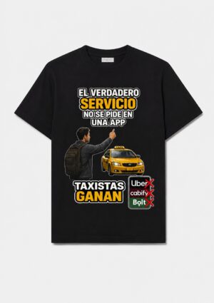 Camiseta taxistas ganan personalizadas