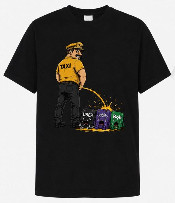 Camiseta El Taxi de Siempre Gana Personalizada